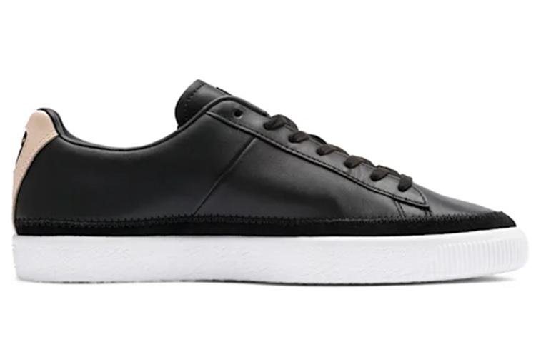 Кеды женские PUMA Basket Trim Block черные, розовые, 35.5 EU