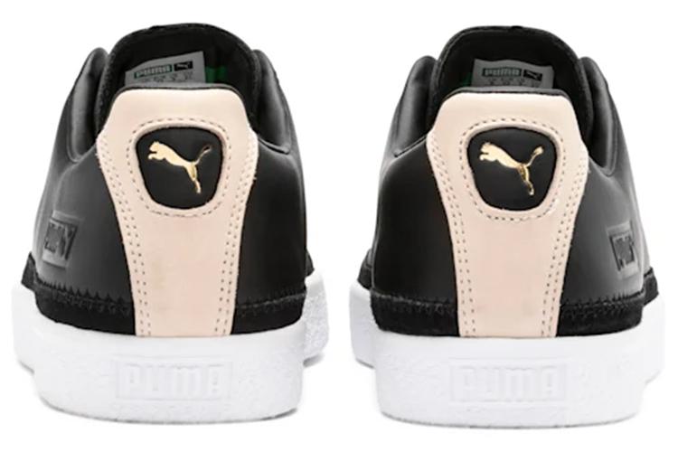 Кеды женские PUMA Basket Trim Block черные, розовые, 35.5 EU