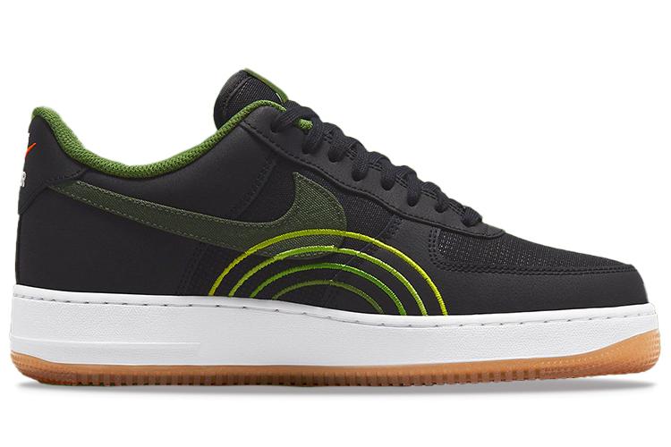 Кеды мужские Nike Air Force 1 Low '07 LV8 Ny Vs Ny черные-зеленые, 44 EU