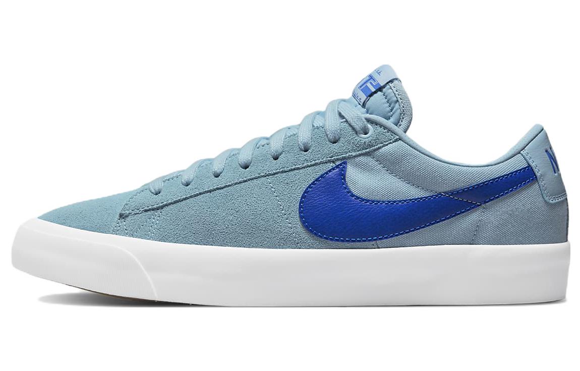 Кроссовки унисекс Nike SB Zoom Blazer Low Pro GT синие, 43 EU