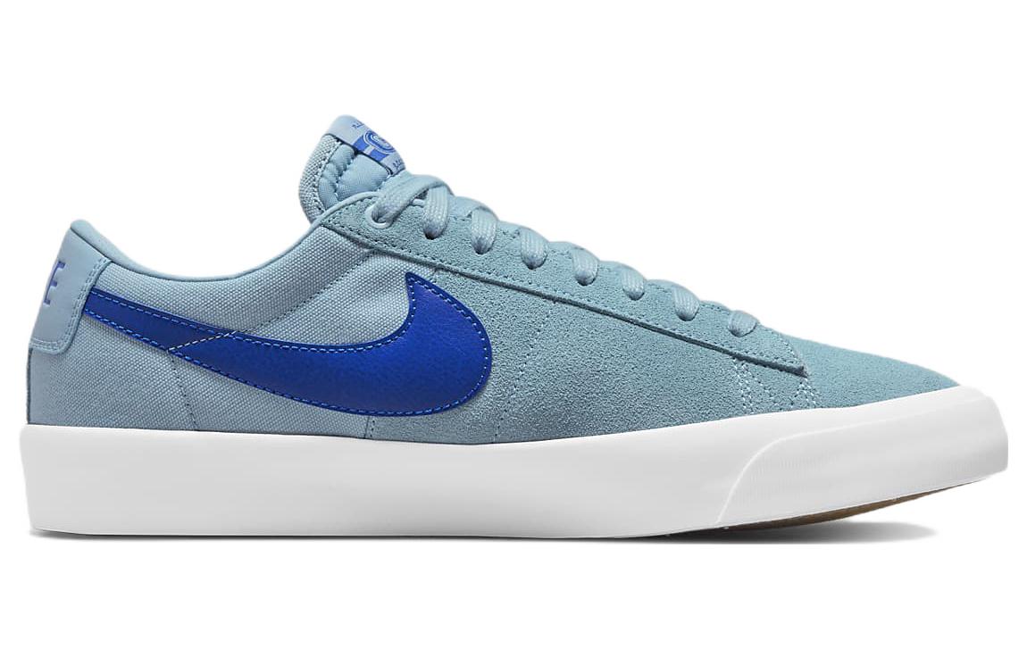 Кроссовки унисекс Nike SB Zoom Blazer Low Pro GT синие, 43 EU