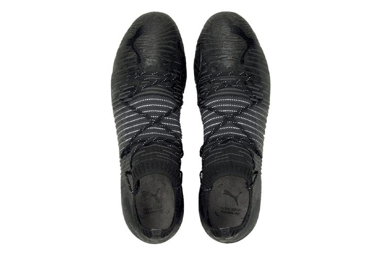Футбольные бутсы мужские PUMA Future Z 1.1 FG AG черные, 40.5 EU