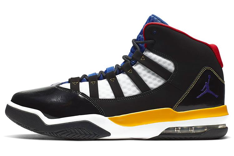 Кроссовки мужские Jordan Max Aura Rivals черные-белые, 41 EU