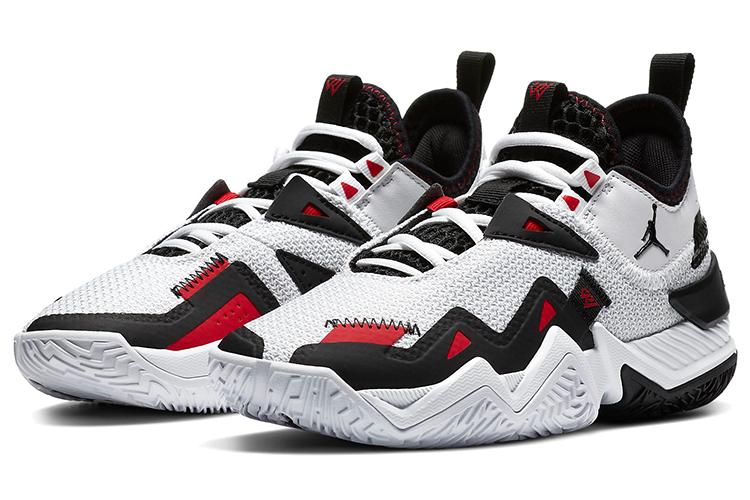 Кроссовки женские Air Jordan Westbrook One Take Black Toe Gs черные, 38 EU