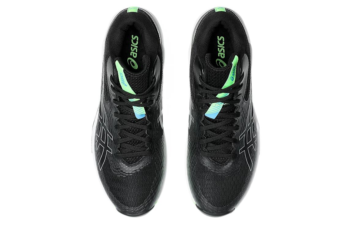 Кроссовки унисекс ASICS V-SWIFT FF MT 4 черно-зелёные, 41.5 EU