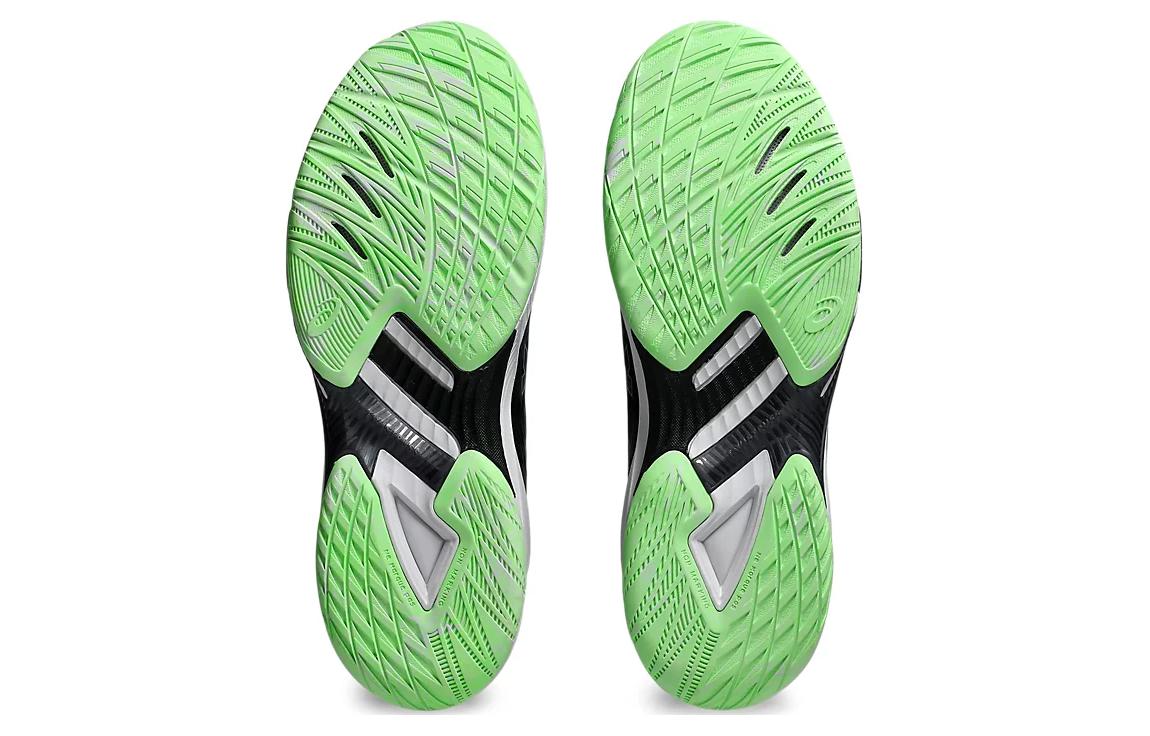 Кроссовки унисекс ASICS V-SWIFT FF MT 4 черно-зелёные, 41.5 EU