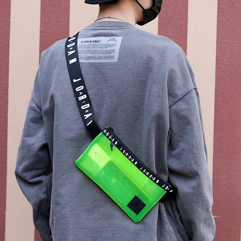 Сумка унисекс Jordan JD2023008GS-003, неоново зеленая, 8/20 EU