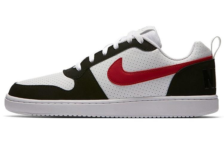 Кеды мужские Nike Court Borough Low белые, черные, красные, 40 EU