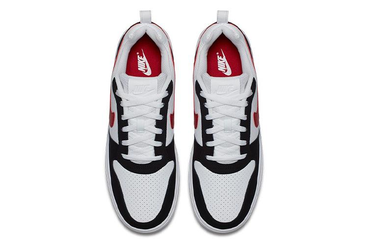 Кеды мужские Nike Court Borough Low белые, черные, красные, 40 EU