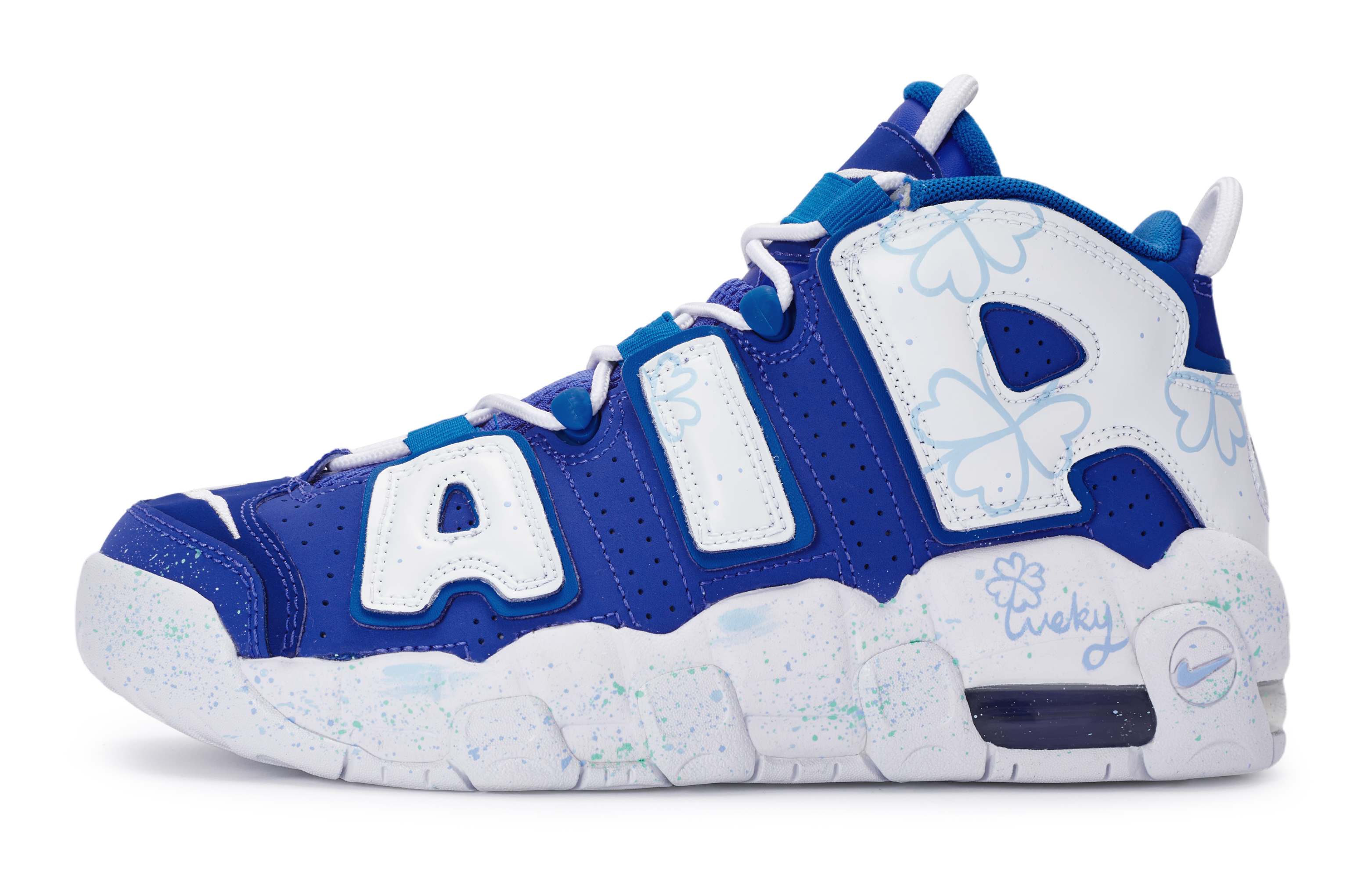 Кроссовки женские Nike Air More Uptempo Vintage белые, 38 EU