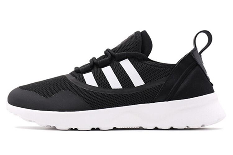 Кроссовки женские Adidas Zx Flux Adv Virtue W черные-белые, 36 2/3 EU