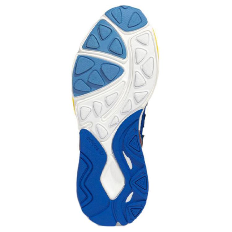 Кроссовки унисекс Adidas Lexicon Bait X Street Fighter Chun Li синие-желтые, 39 1/3 EU