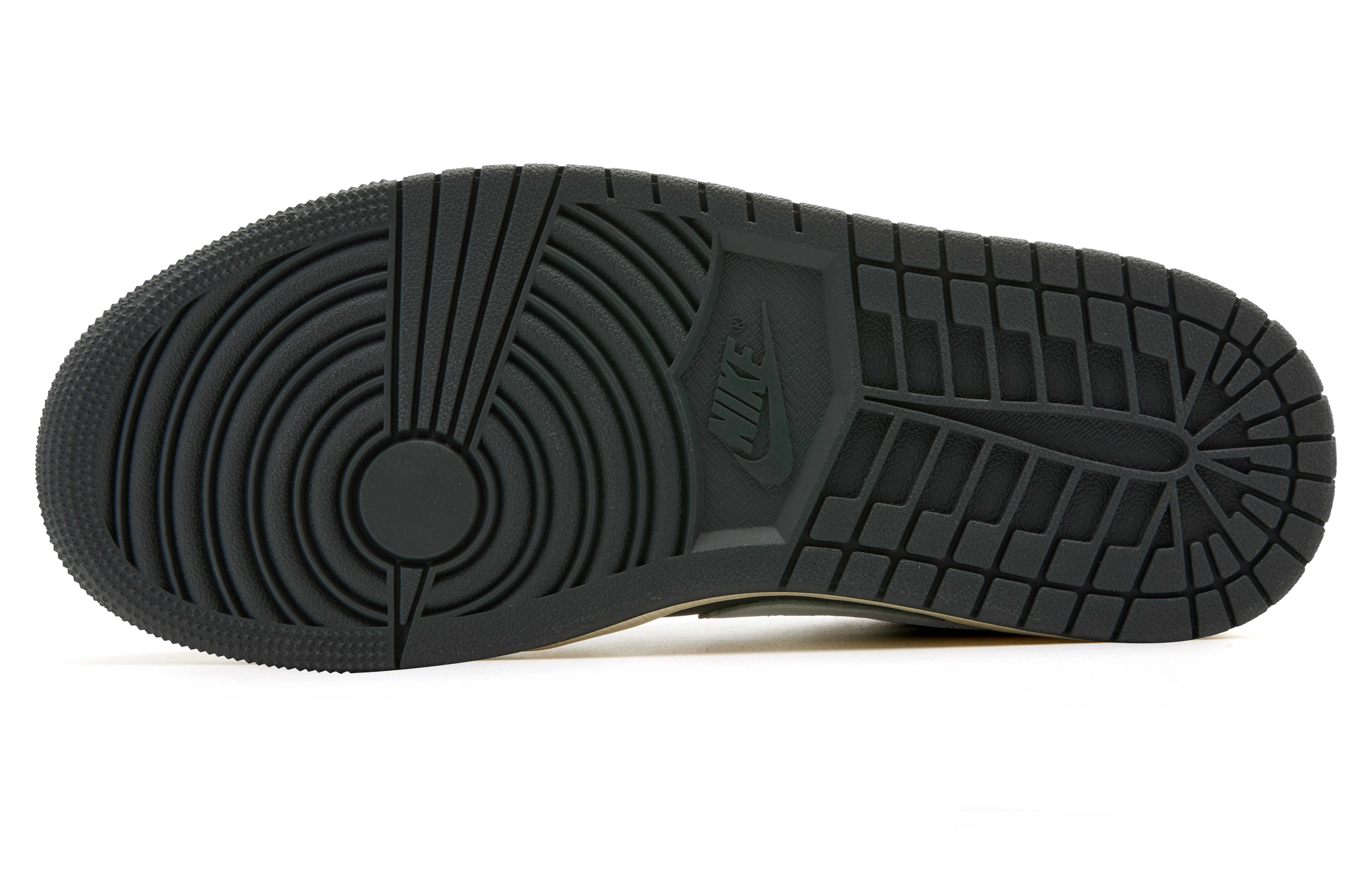 Кеды женские Jordan Air Jordan 1 Low черно-зелёные, 37.5 EU