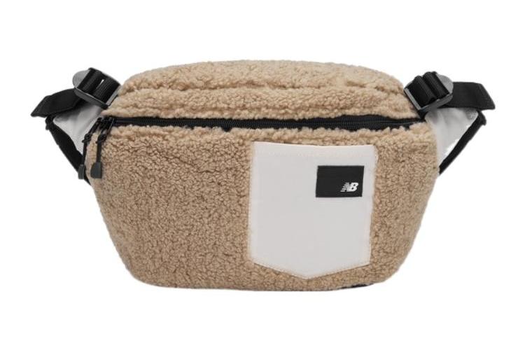 Поясная сумка New Balance Plush With Textile коричневая