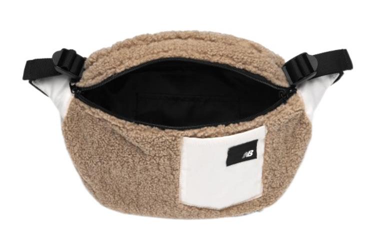 Поясная сумка New Balance Plush With Textile коричневая