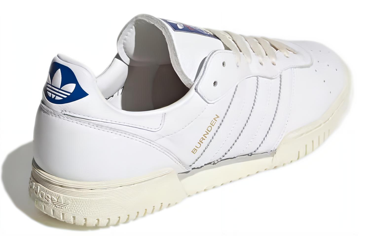 Кроссовки унисекс Adidas Burnden Spzl белые, 47 1/3 EU