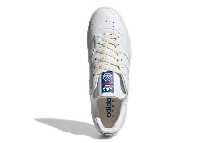 Кроссовки унисекс Adidas Burnden Spzl белые, 47 1/3 EU