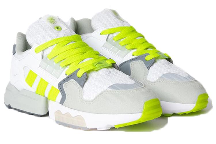 Кроссовки унисекс Adidas Footpatrol X ZX Torsion белые-желтые, 44 2/3 EU