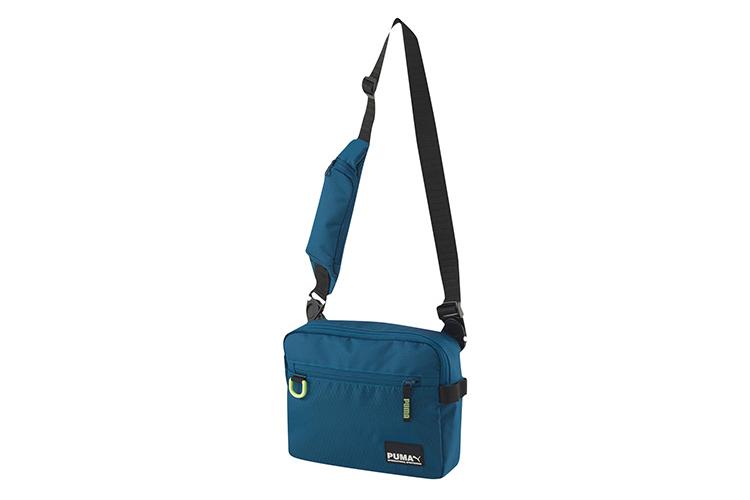 Кроссбоди сумка унисекс PUMA 077446-02 темно синего цвета