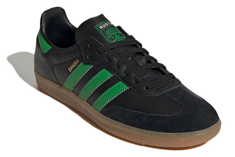 Кроссовки унисекс Adidas Samba Team черные, 42 EU