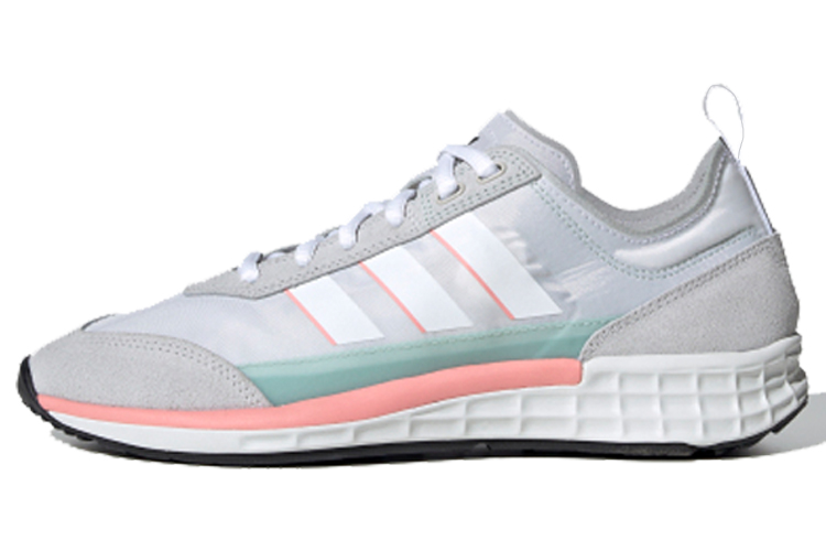 Кроссовки женские Adidas Originals SL 7200 серо-зелено-розовые, 36 2/3 EU