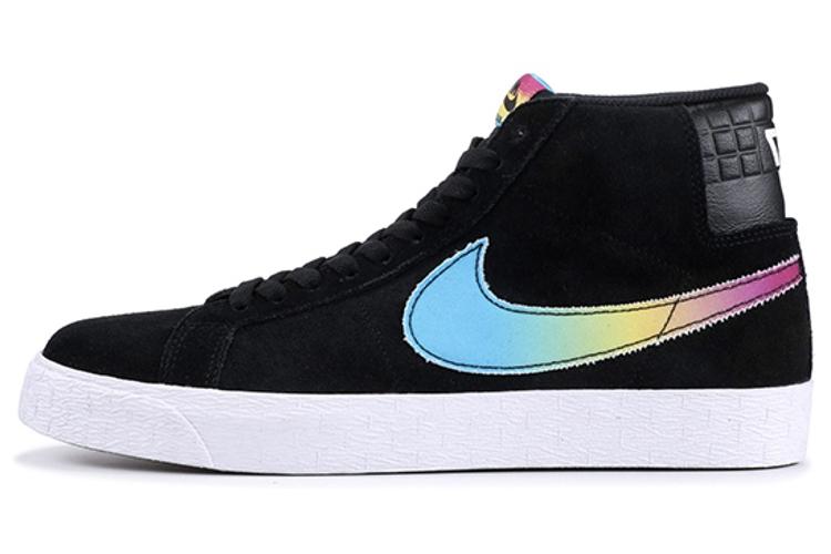 Кроссовки унисекс Nike SB Blazer Zoom Mid Lance Mountain 70s черные, 44 EU