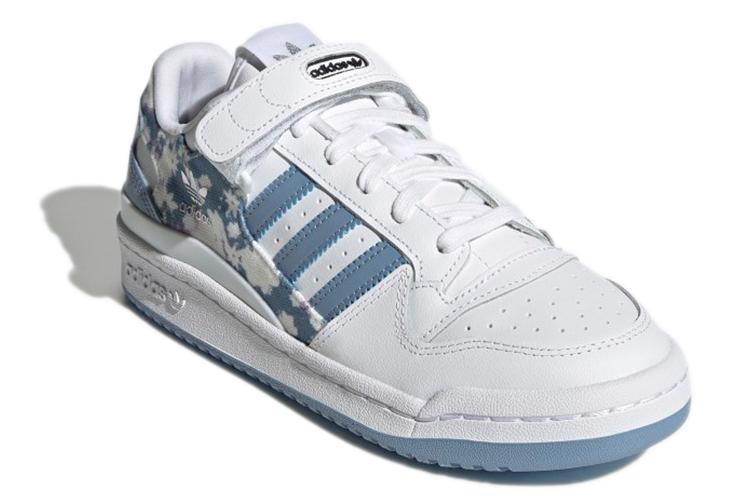 Кеды женские Adidas Forum Low Floral ambient sky, 38 2/3 EU