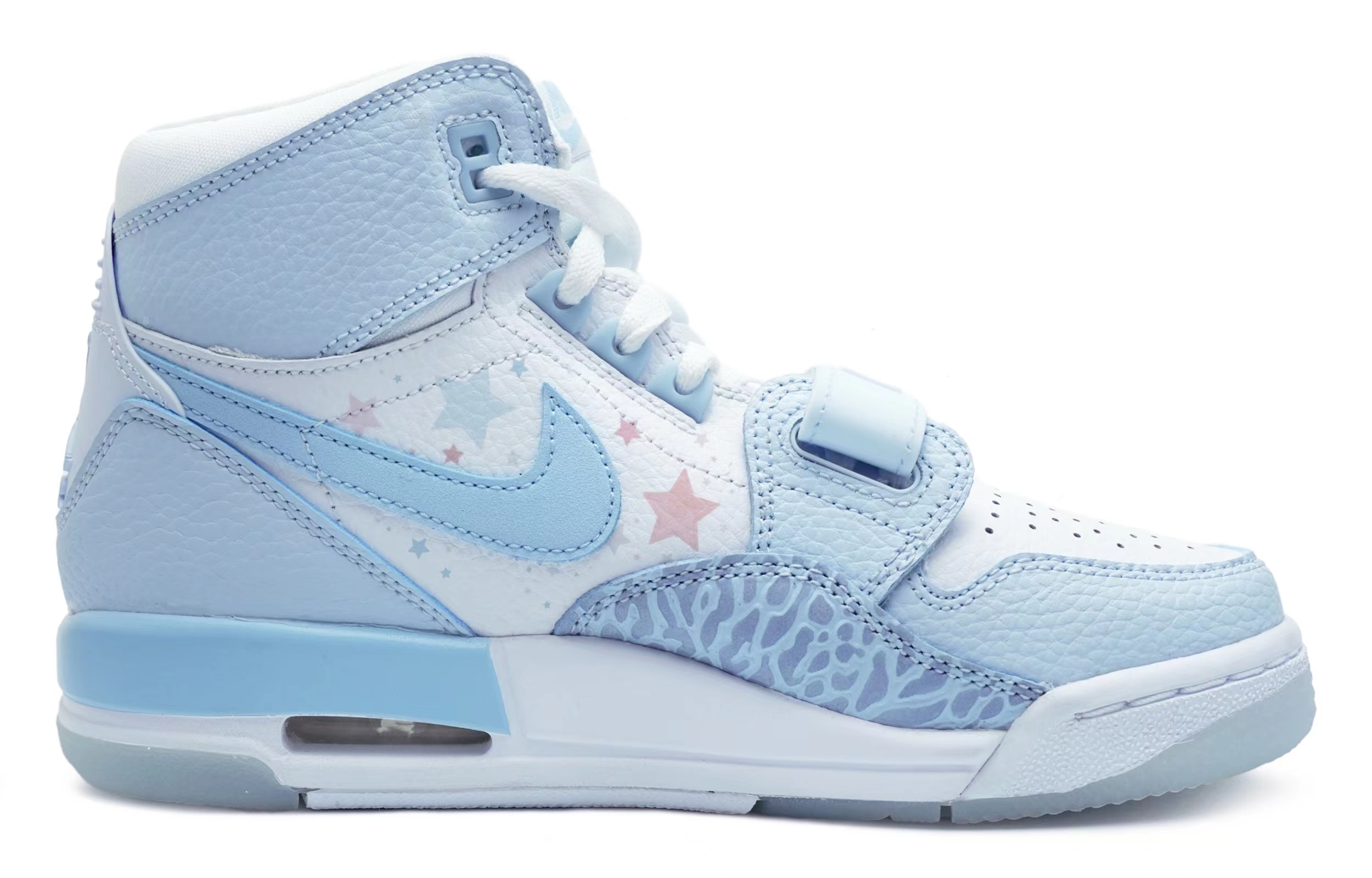 Кроссовки женские Jordan Legacy 312 Mid-Top каролина блю, 38.5 EU