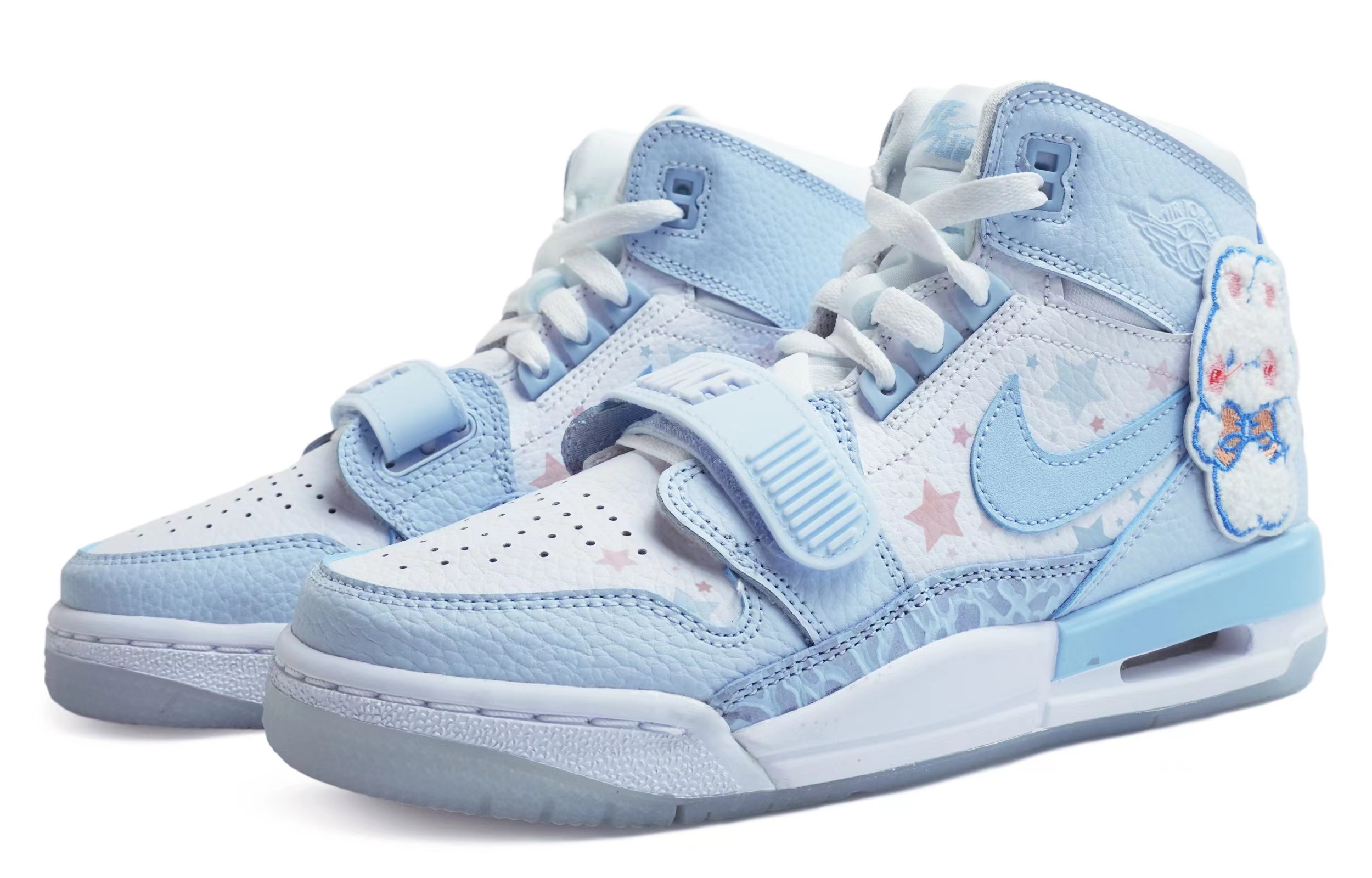 Кроссовки женские Jordan Legacy 312 Mid-Top каролина блю, 38.5 EU