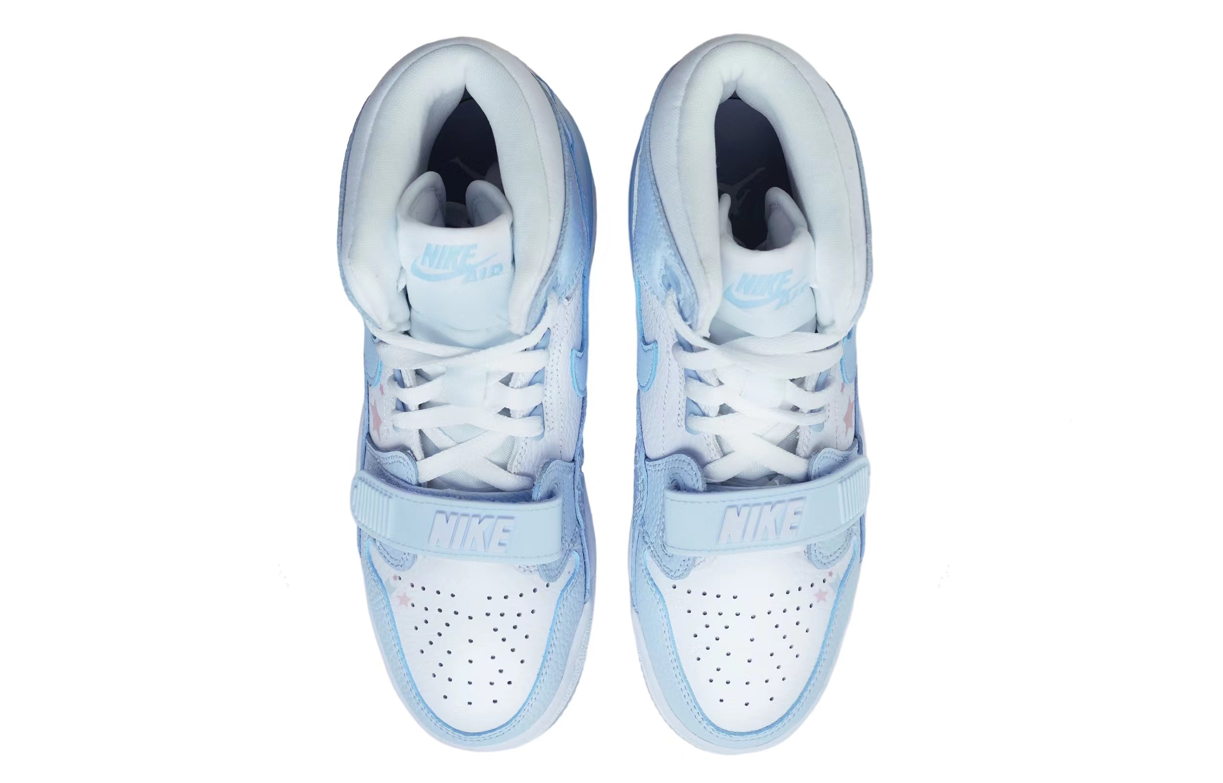 Кроссовки женские Jordan Legacy 312 Mid-Top каролина блю, 38.5 EU