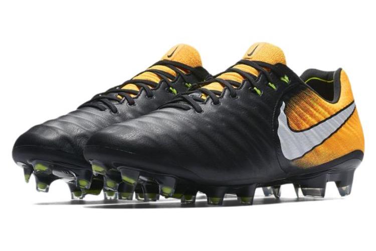 Футбольные бутсы мужские Nike Tiempo Legend 7 FG черные, 40.5 EU