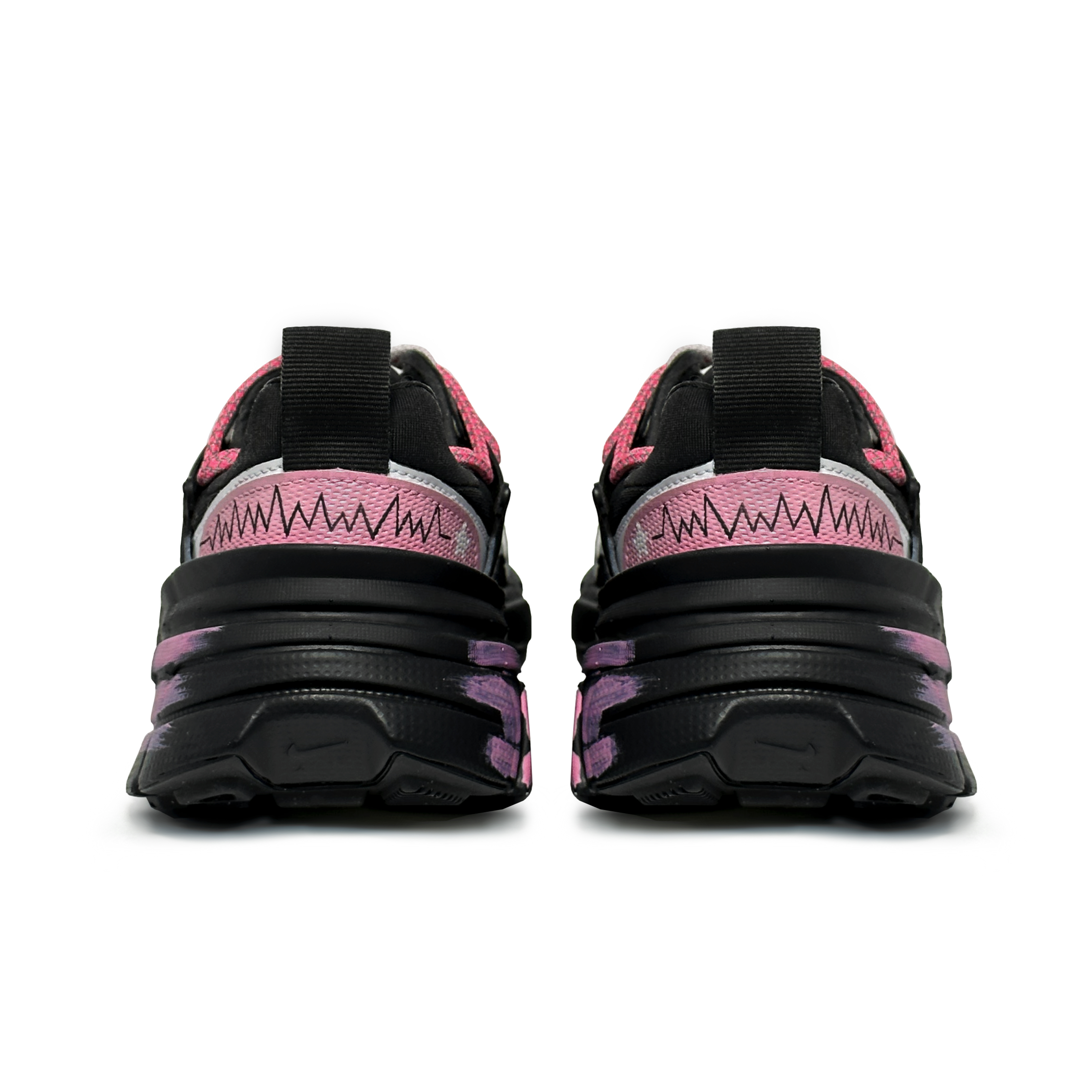 Кроссовки женские Nike V2K Run черно-розовые, 41 EU