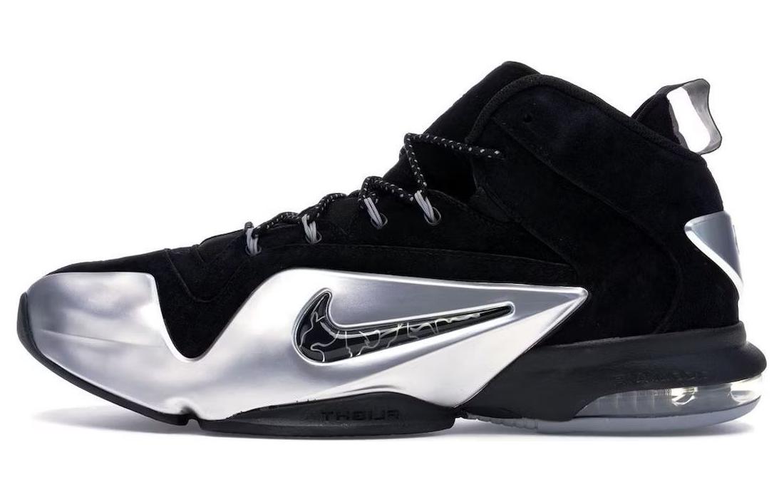 Кроссовки мужские Nike Penny 6 черные metallic silver, 45 EU