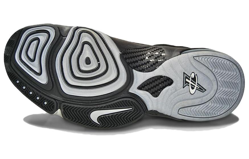 Кроссовки мужские Nike Penny 6 черные metallic silver, 45 EU