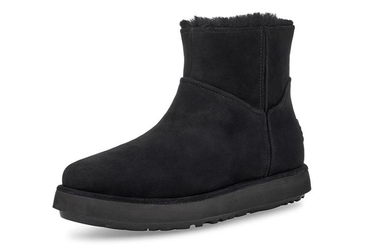 Угги женские UGG Classic Mini Blvd черные, 36 EU