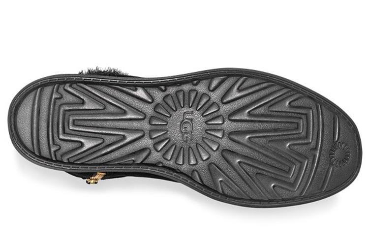 Угги женские UGG Classic Mini Blvd черные, 36 EU