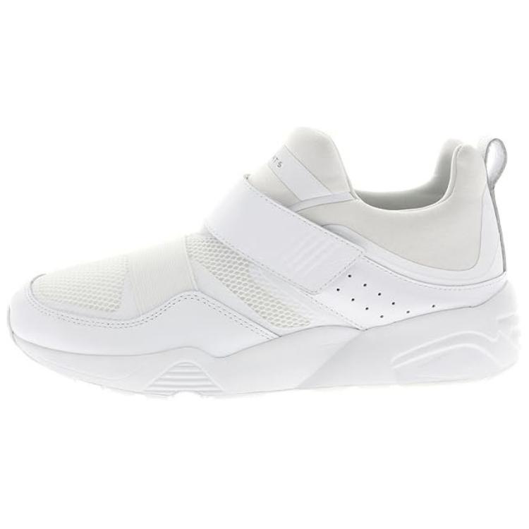Кроссовки унисекс PUMA Stampd X Blaze Of Glory Strap белые, 42.5 EU