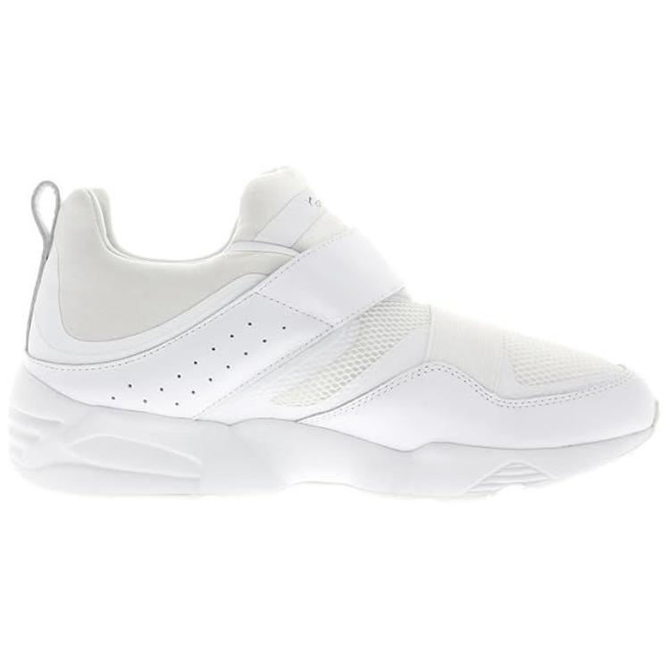 Кроссовки унисекс PUMA Stampd X Blaze Of Glory Strap белые, 42.5 EU