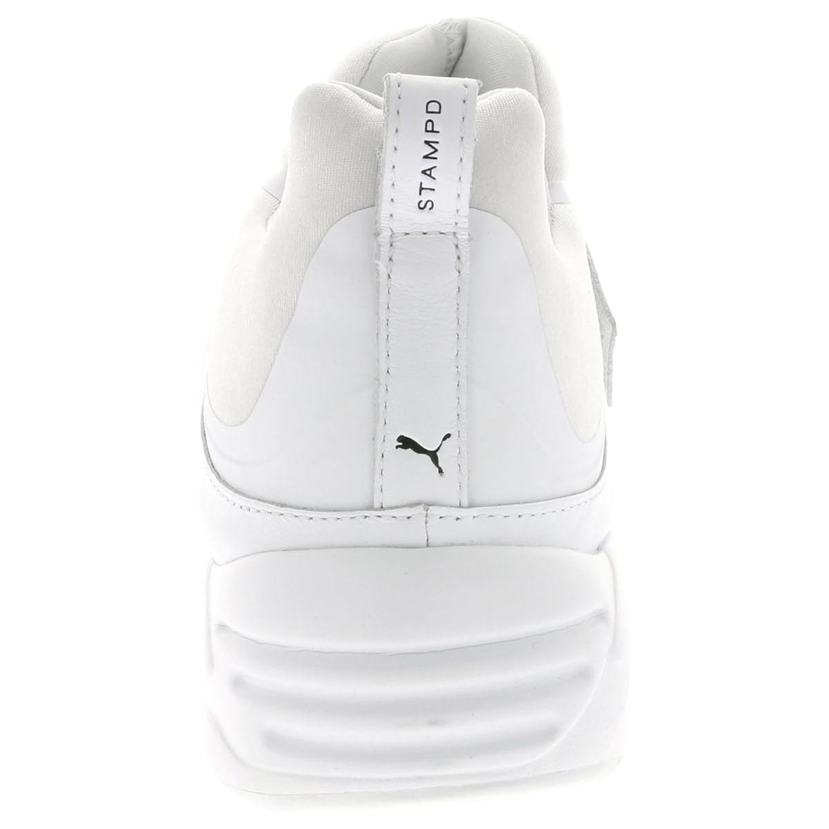 Кроссовки унисекс PUMA Stampd X Blaze Of Glory Strap белые, 42.5 EU