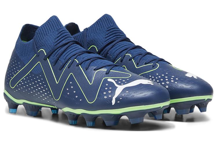 Футбольные бутсы мужские PUMA Future Match FG/AG, синие, 43 EU