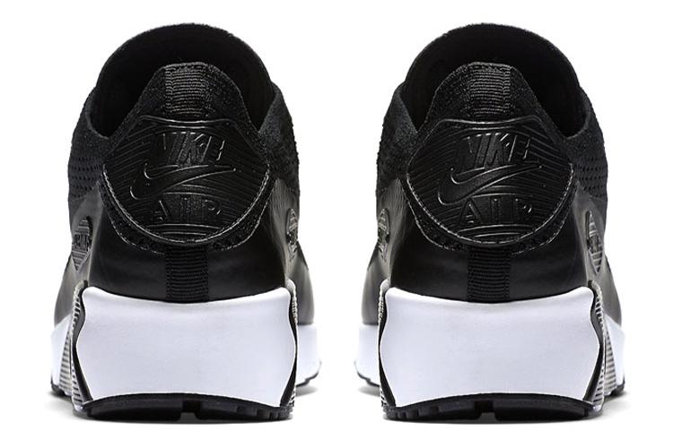 Кроссовки мужские Nike Air Max 90 Ultra Flyknit 2.0 черные, 44.5 EU
