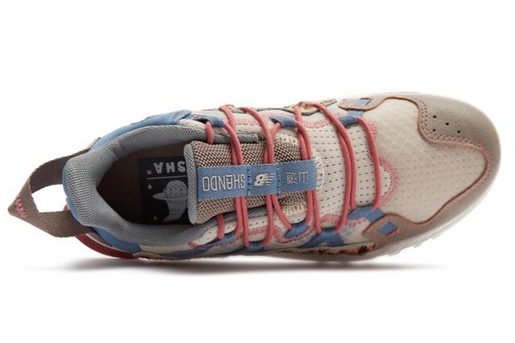 Кроссовки женские New Balance Tyakasha creamgray leopard blue, 38 EU