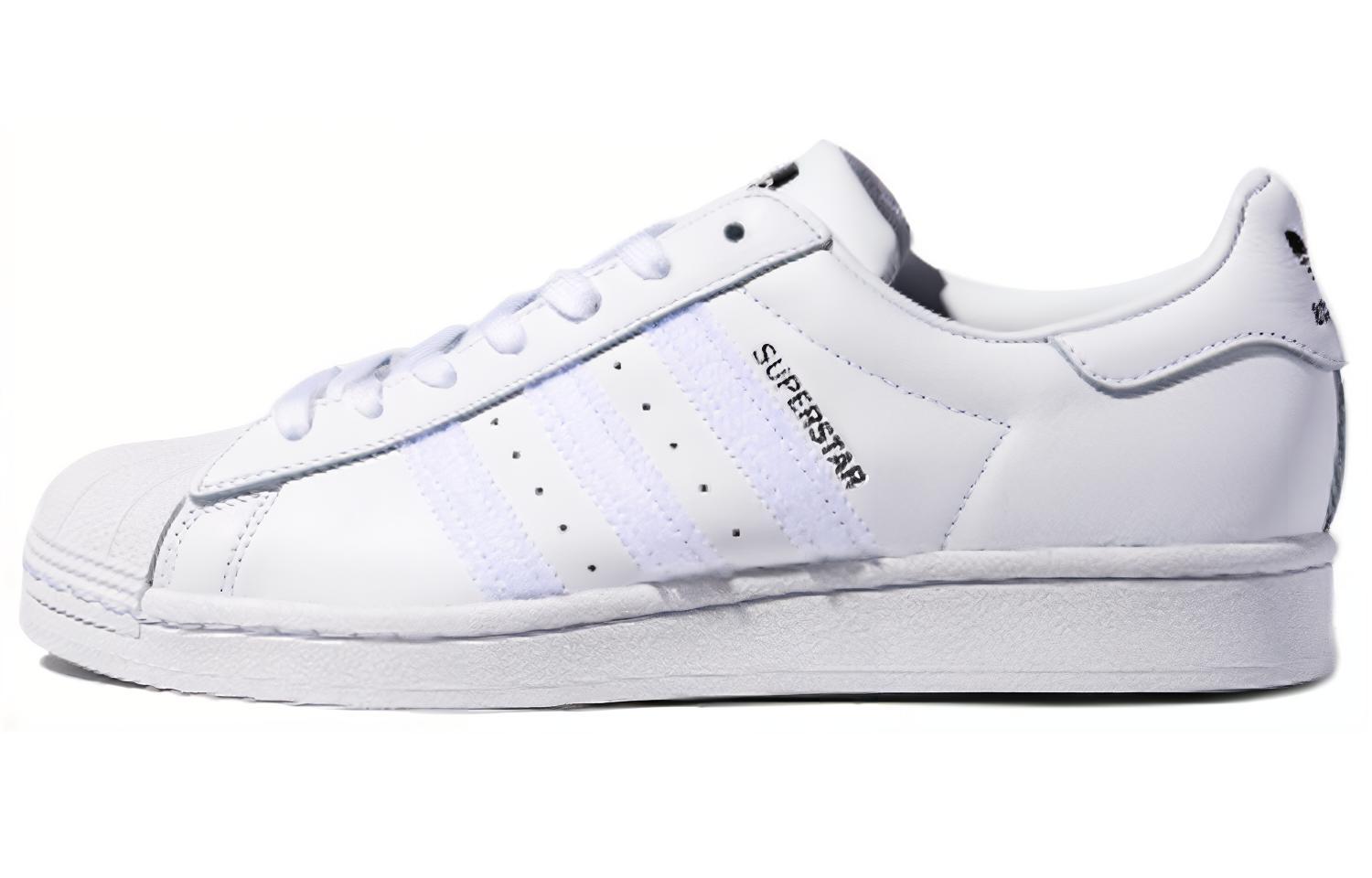 Кроссовки унисекс Adidas Originals Superstar белые, 36 2/3 EU