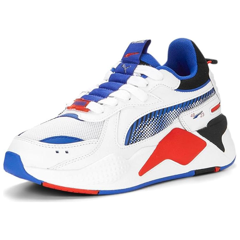 Кроссовки унисекс PUMA RS X Low белый синий, 38 EU
