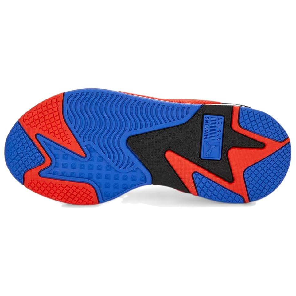 Кроссовки унисекс PUMA RS X Low белый синий, 38 EU