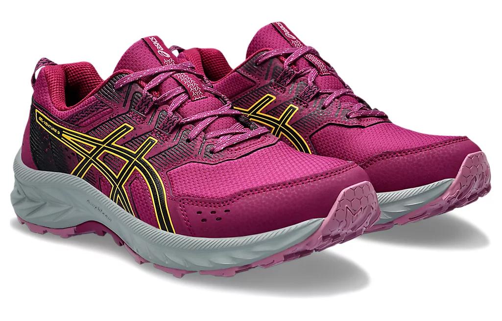 Беговые кроссовки женские Asics Gel Venture 9, pink yellow, 37 EU