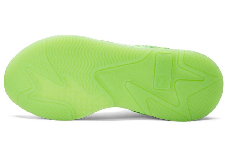 Кроссовки мужские PUMA RS X Rick And Morty желто-зеленые, 44.5 EU