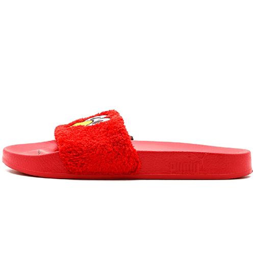 Шлепанцы унисекс PUMA Sesame Street X Leadcat Elmo, красные