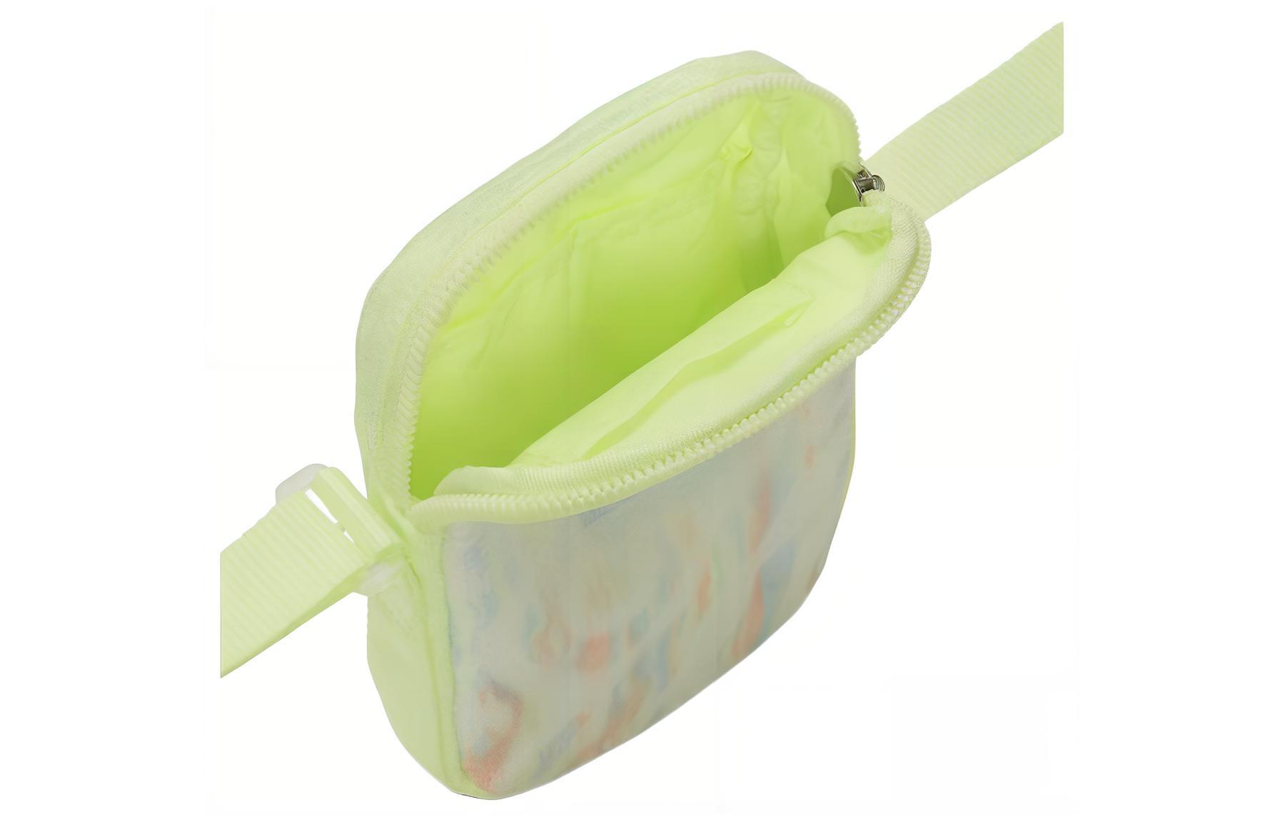 Сумка Nike Heritage Small 1L зеленая, белая