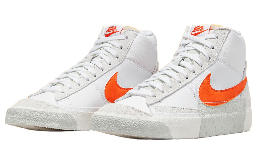 Кеды мужские Nike Blazer Mid 77 Remastered Safety Orange, 41 EU